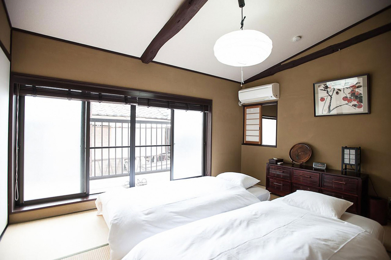 Bedroom 3, Maeniiya Machiya Inn, Kyoto