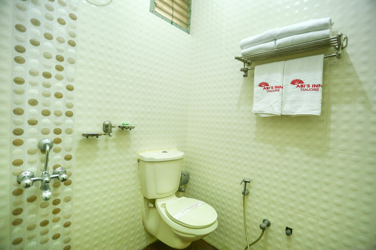 Bathroom 4, Hotel Abi's Inn, Thanjavur