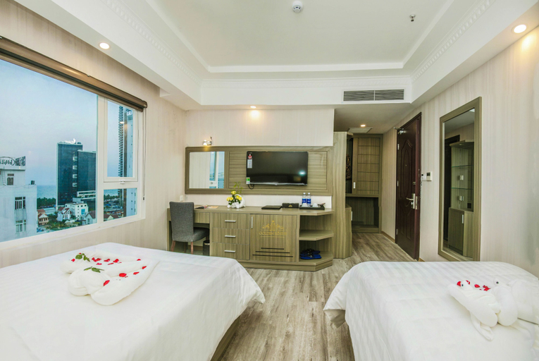 Bedroom 2, Golden Rose Hotel Danang, Da Nang