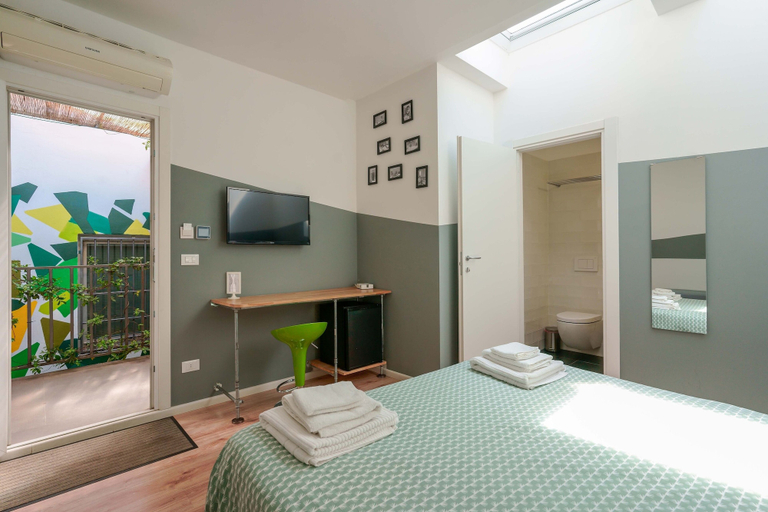 Bedroom 4, Funtanir Rooms, Bologna