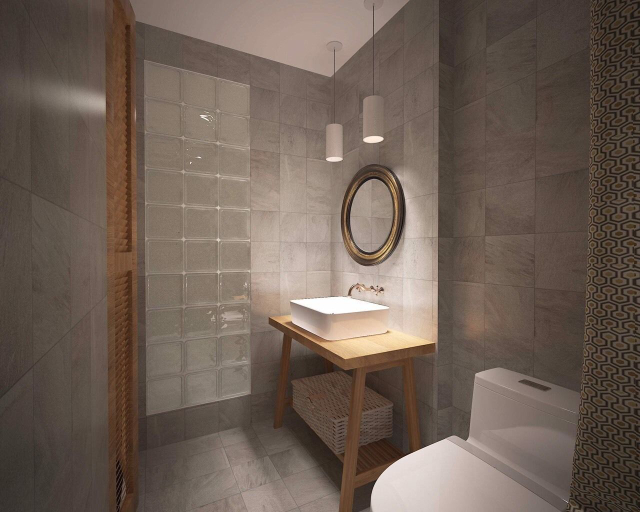 Bathroom, Banana Flower Homestay, Da Nang