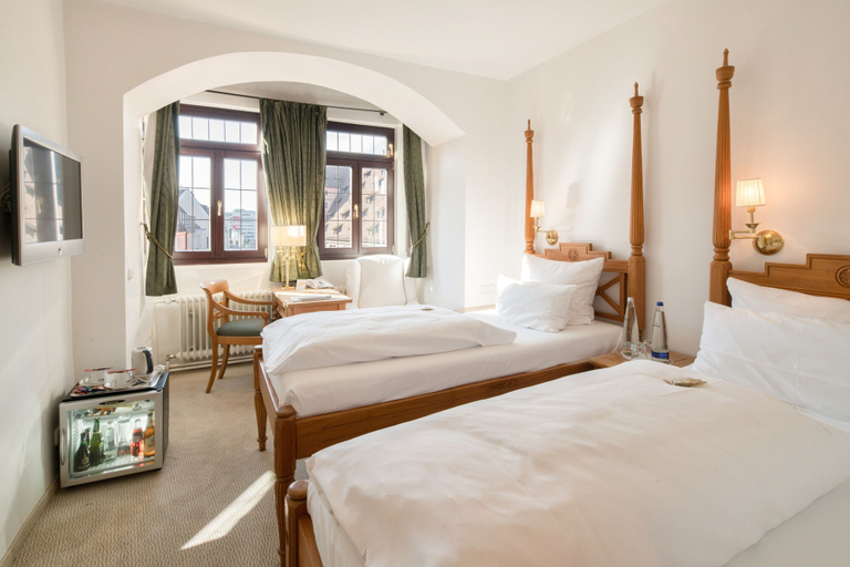 Bedroom 4, Hotel Deutscher Kaiser, Nürnberg