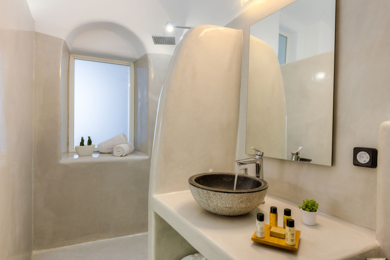 Bathroom 4, Antrum Cave Villa, South Aegean