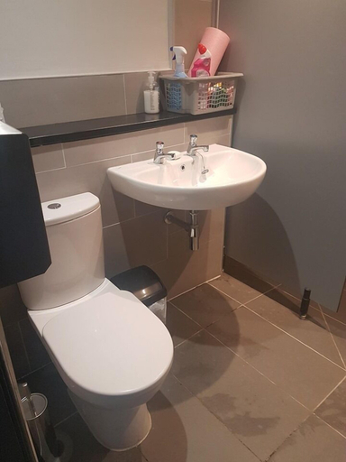 Bathroom 3, Square & Compass, Derbyshire