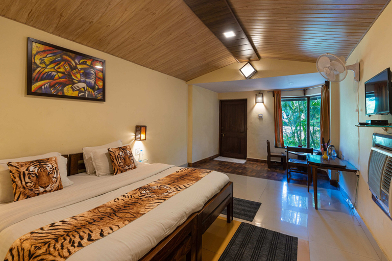Bedroom 3, Corbett Wild Resort - A River Access Property, Nainital