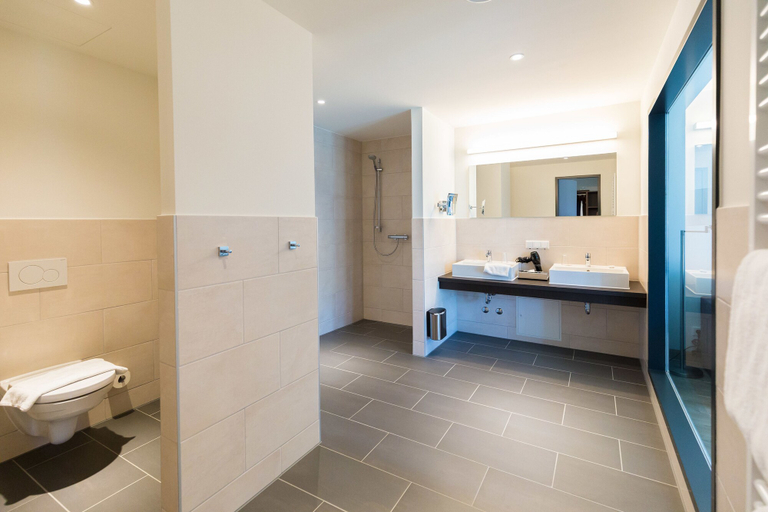 Bathroom 4, Friendly City Hotel Oktopus, Rhein-Sieg-Kreis
