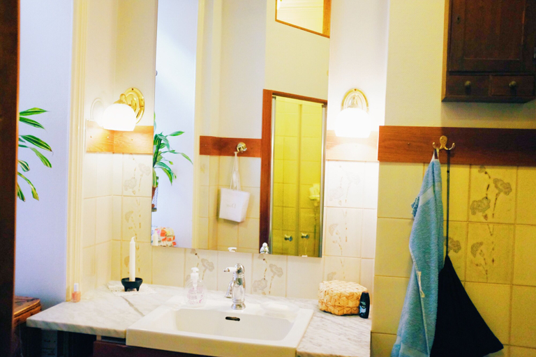 Bathroom, Beautiful, Artistic, Heirloom Apartment, Solna