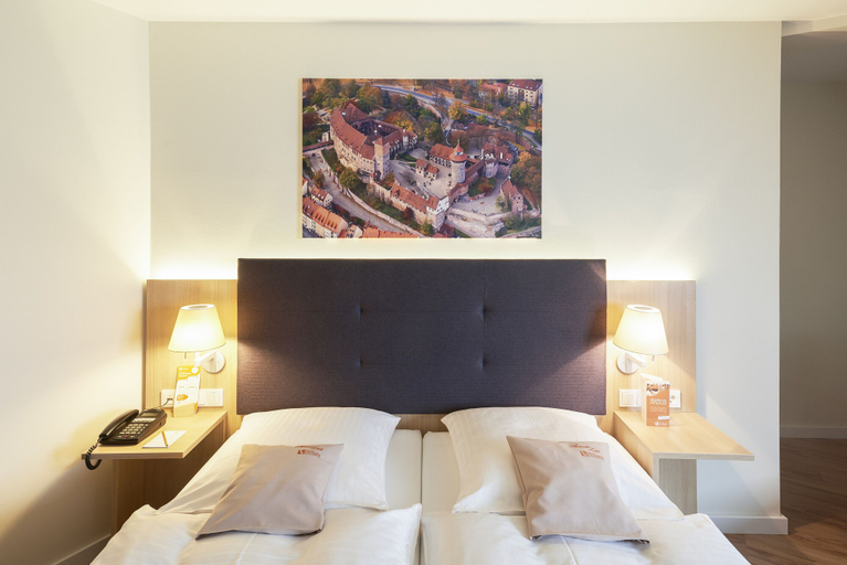 Bedroom 2, Hotel Victoria, Nürnberg