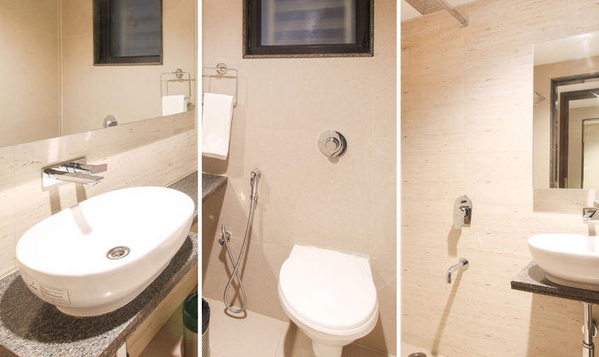 Bathroom 4, Treebo Elite Residency - 2 Kms From Railway Station, Belgaum