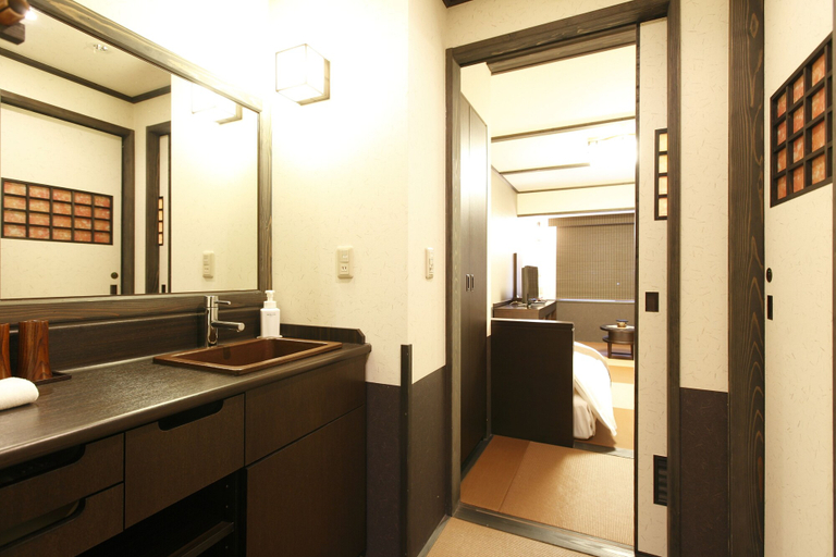 Bathroom, Oyado Konoha, Kusatsu