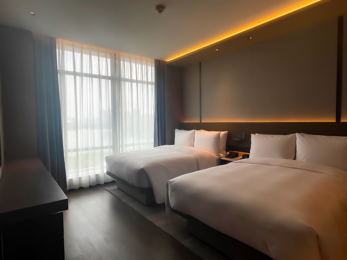 Bedroom 4, The Meixi Lake, Changsha - Marriott Executive Apartments, Changsha