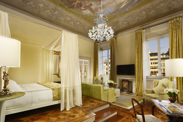 Bedroom 4, Grand Hotel Minerva, Florence