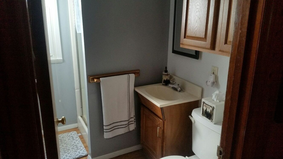 Bathroom, The Pentwater House, Oceana