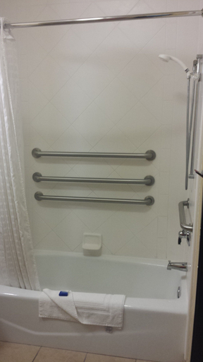 Bathroom 3, Paradise Inn & Suites, Bradford