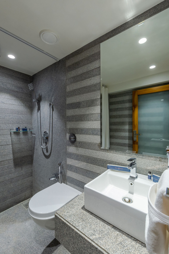 Bathroom 4, Hotel Nalanda, Ahmadabad