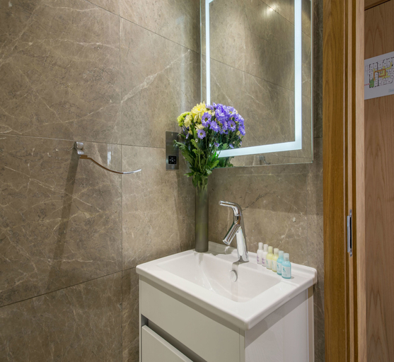 Bathroom 4, The Lion & Key Hotel, London