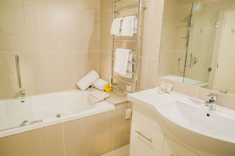 Bathroom 3, The Glebe Apartments, Queenstown-Lakes