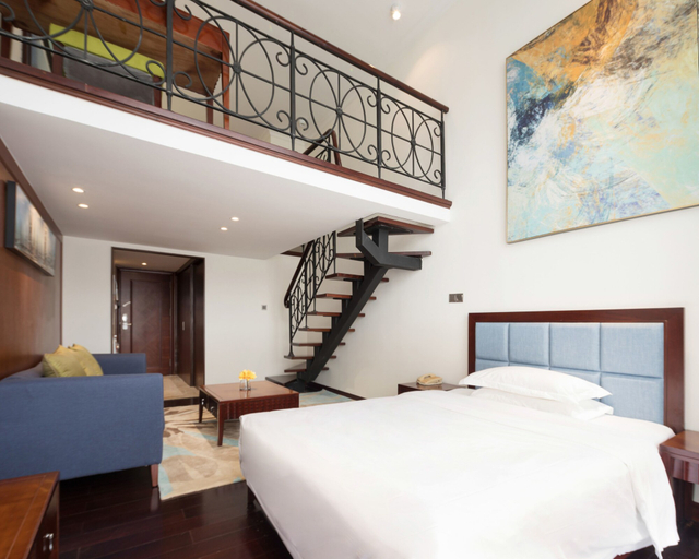 Bedroom 2, Poltton International Apartment Pazhou, Guangzhou