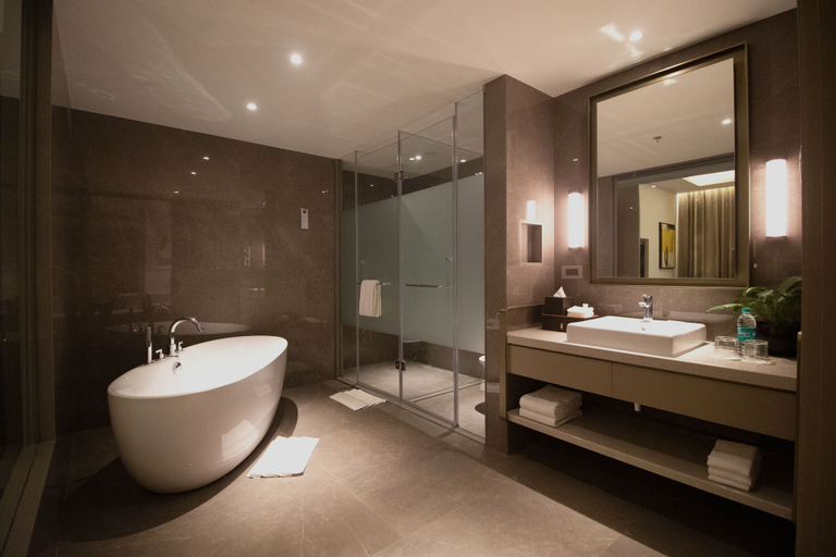 Bathroom 4, Courtyard by Marriott Bhopal, Bhopal