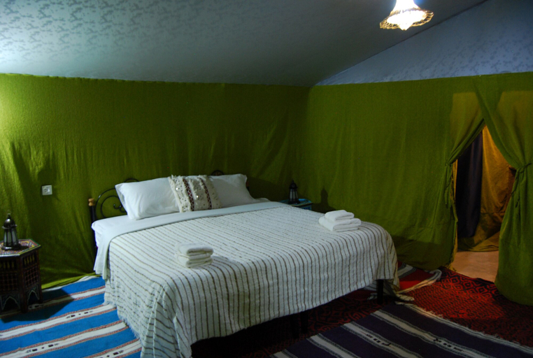 Bedroom 2, Amanar Khaimas Desert Camp, Errachidia