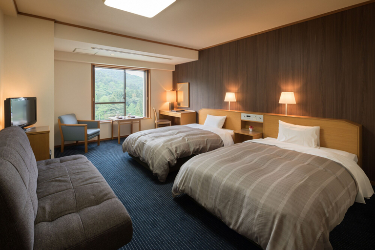 Bedroom 3, Hanamaki Onsen Hotel Senshukaku, Hanamaki
