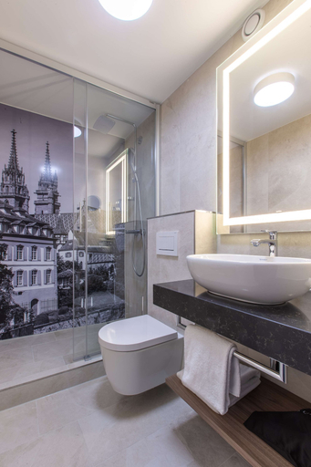Bathroom 5, Radisson Blu Hotel, Basel, Basel