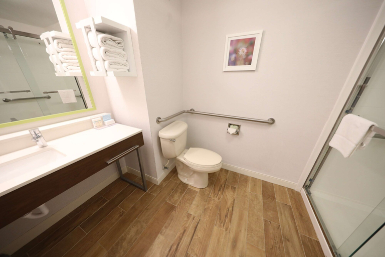 Bathroom 4, Hampton Inn Hutchinson, Reno