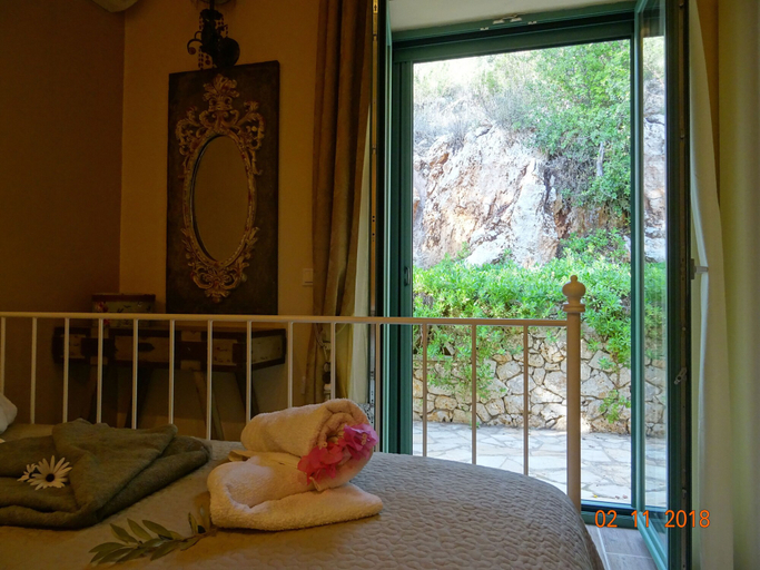 Bedroom 2, Artist's Villa Lilac Lilium, Ionian Islands