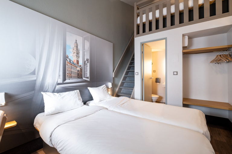 Bedroom 4, B&B HOTEL Lille Seclin Unexpo, Nord