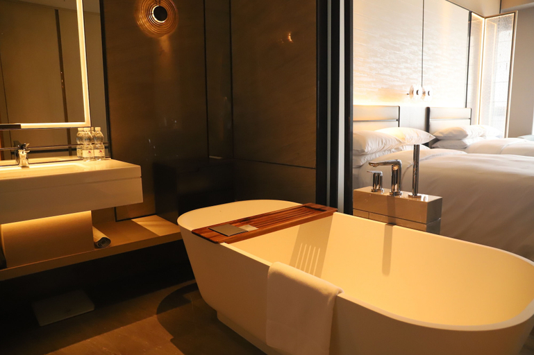 Bathroom 5, Wuhan Marriott Hotel Optics Valley, Wuhan