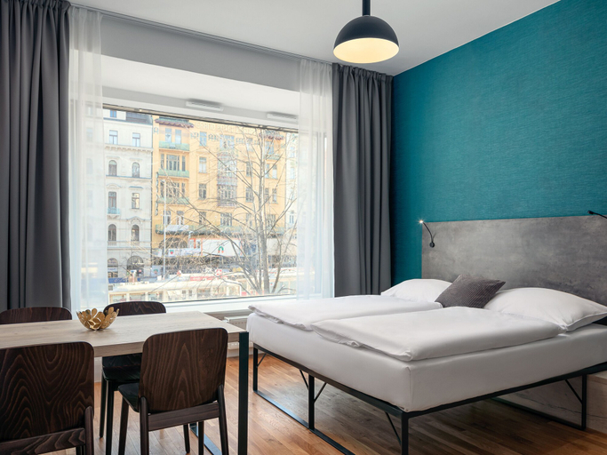 Bedroom 3, EA ApartHotel Melantrich, Praha 1
