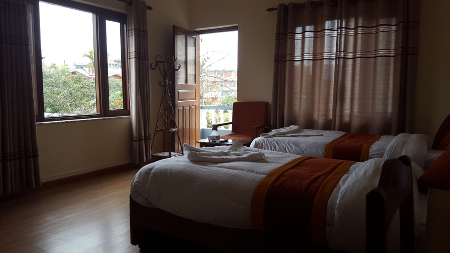 Bedroom 4, Hotel Pokhara View, Gandaki