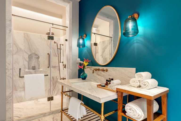Bathroom, Pilibhit House, Haridwar - IHCL SeleQtions, Hardwar