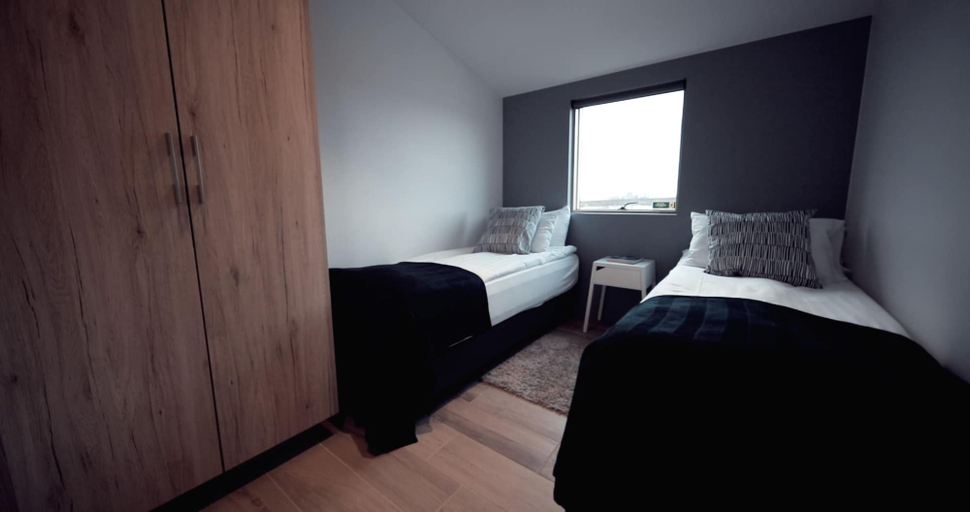 Bedroom 2, Kerbyggd: Luxury House and Cottage in Golden Circle, Grímsnes- og Grafningshreppur