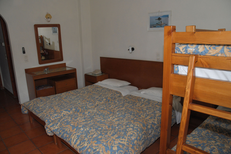 Bedroom 3, Hotel Sea Bird, Ionian Islands
