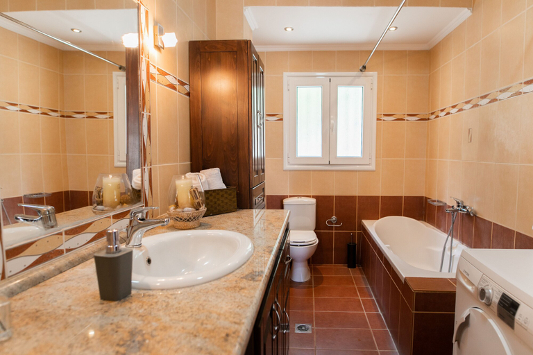 Bathroom, Villa Costa, Ionian Islands