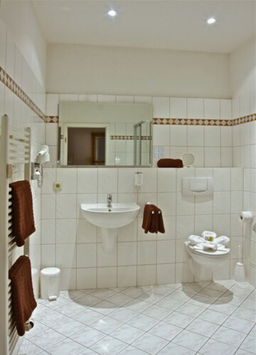 Bathroom 5, Hotel Graf von Mansfeld, Mansfeld-Südharz