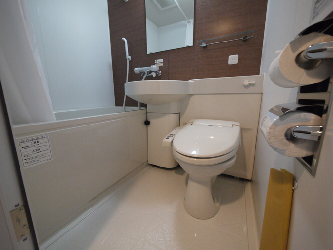 Bathroom 4, Hotel Route-Inn Takefu Inter, Echizen City