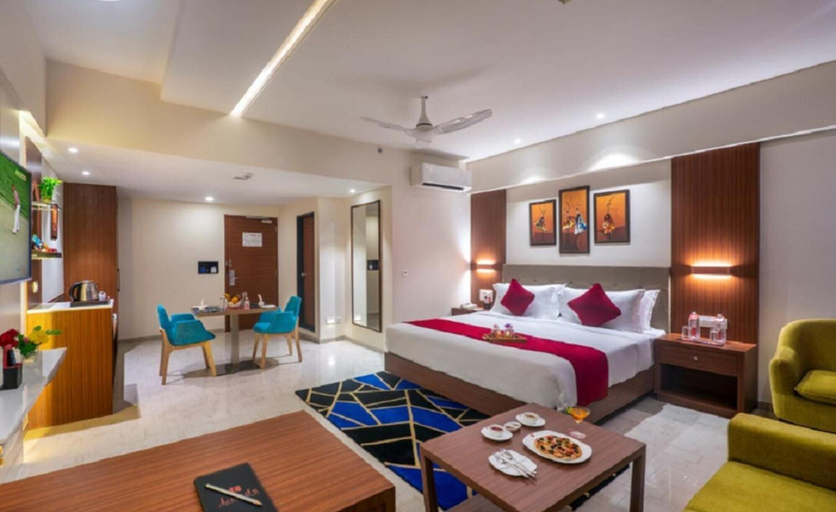 Bedroom 2, Lords Eco Inn Rajkot Shapar, Rajkot