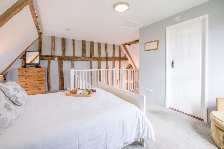 Bedroom 2, The Hayloft, Valley Farm Barns Snape,, Suffolk