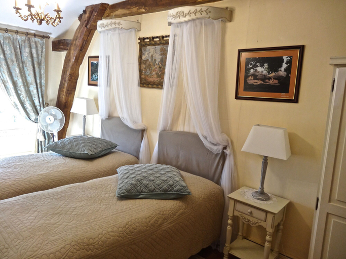 Bedroom 2, Château les Vallées, Indre-et-Loire