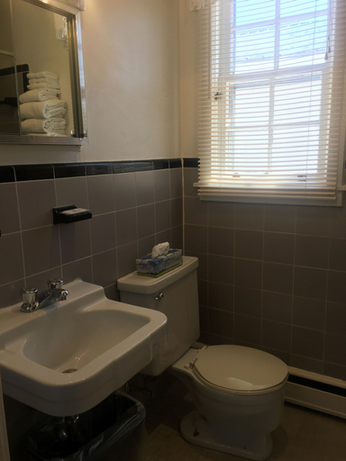 Bathroom 5, Timberland Motel, Kings