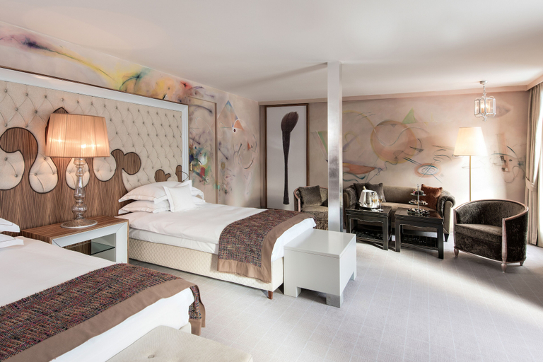 Bedroom 3, Carlton Hotel St Moritz, Maloja
