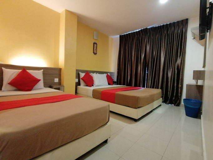 Bedroom 4, Yellow Mansion Hotel Melaka Raya, Malacca City