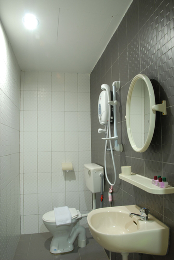 Bathroom 5, Live Com Hotel, Johor Bahru