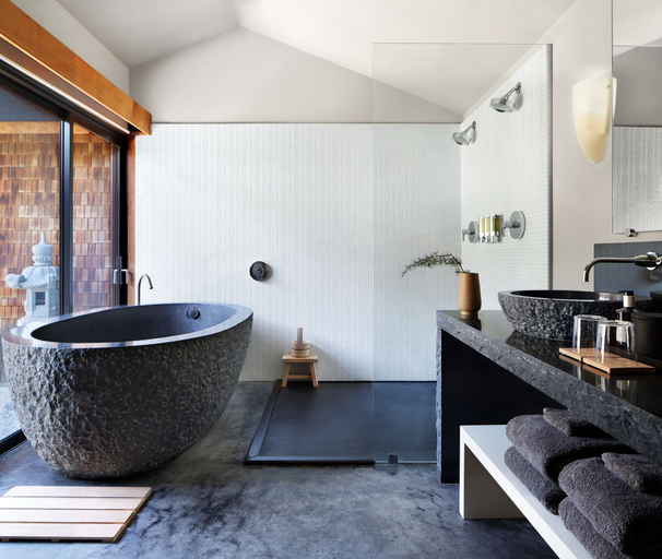 Bathroom 5, Gaige House, Sonoma
