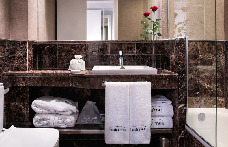 Bathroom 5, Hotel Balmes, a member of Preferred Hotels & Resorts, Barcelona