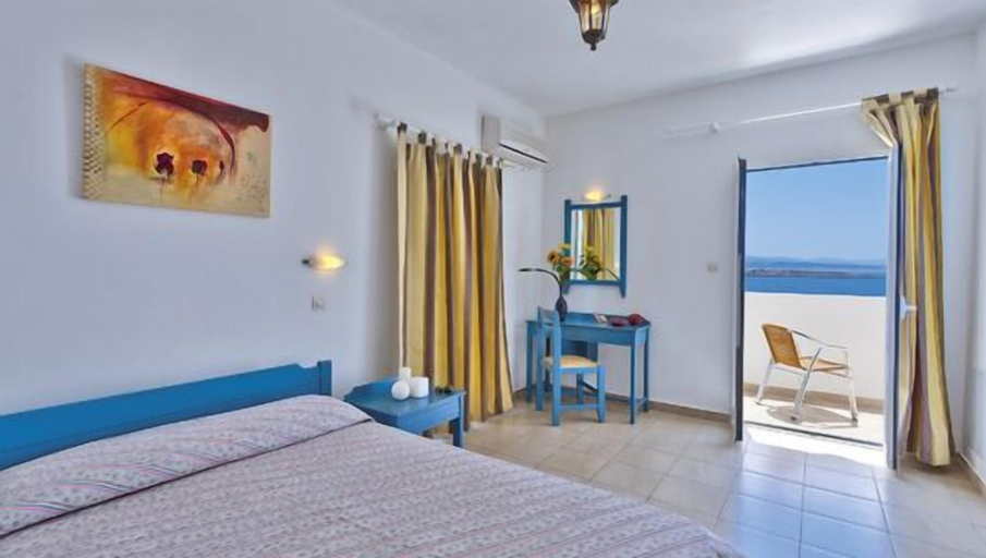 Bedroom, Tersanas Village Apartments, Crete
