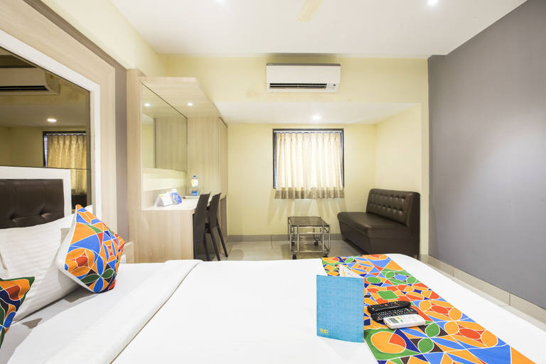 Bedroom 2, FabHotel Pranava Navi Mumbai, Thane