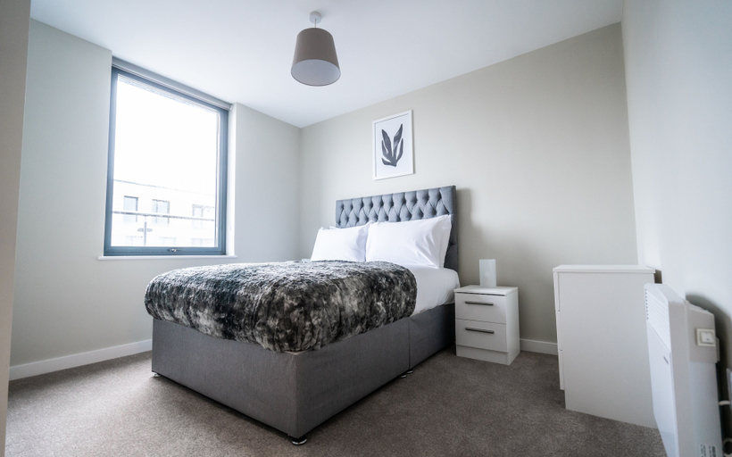 Bedroom 3, Dream Apartments Adelphi Wharf, Manchester